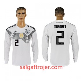 Tyskland Fodboldtrøjer Mustafi 2 Hjemmebanesæt VM 2018 Langærmet